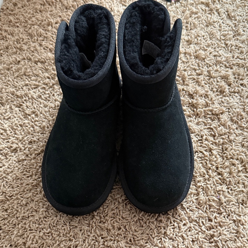 UGG Kids Black Boots